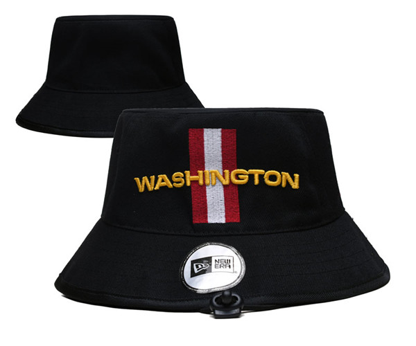 Washington Commanders Stitched Bucket Fisherman Hats 060